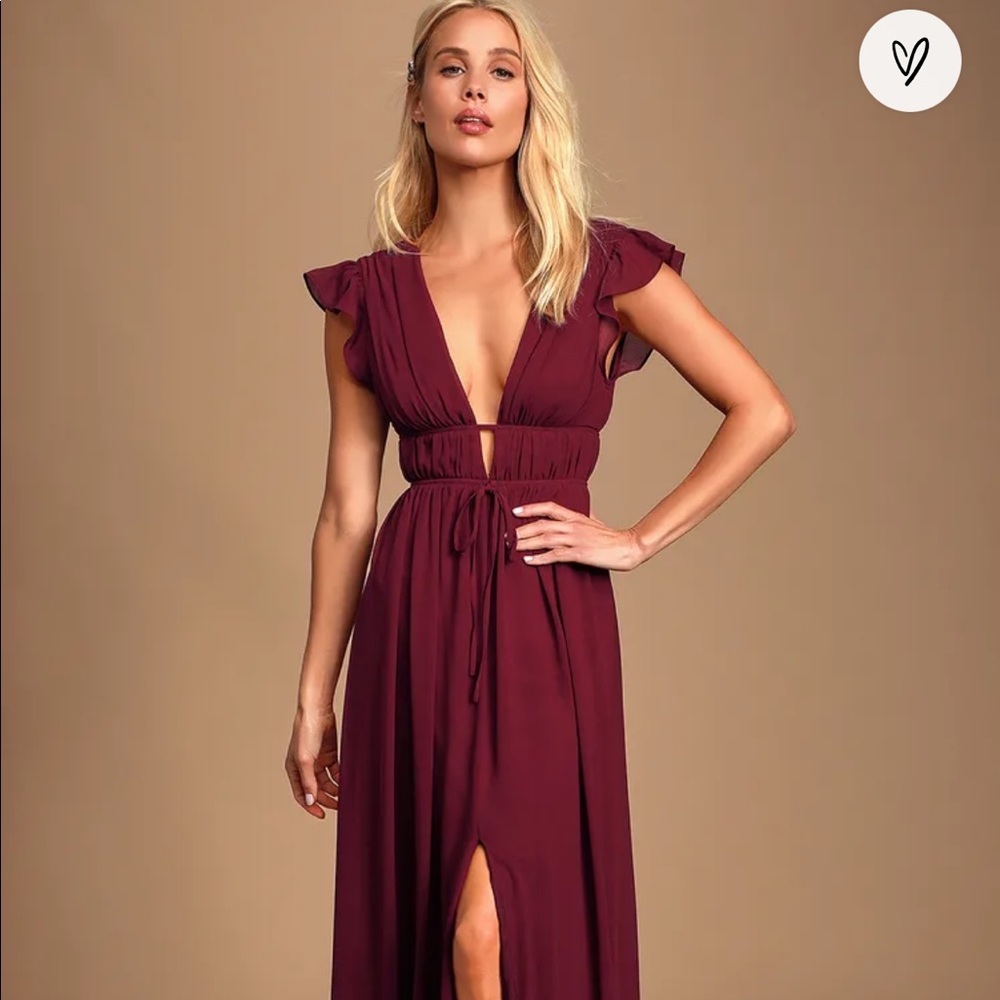 BNWT lulus v-neck dress!